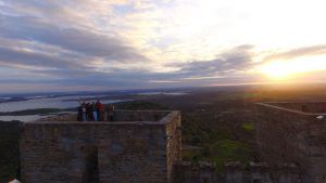 Sunset at Monsaraz Castle